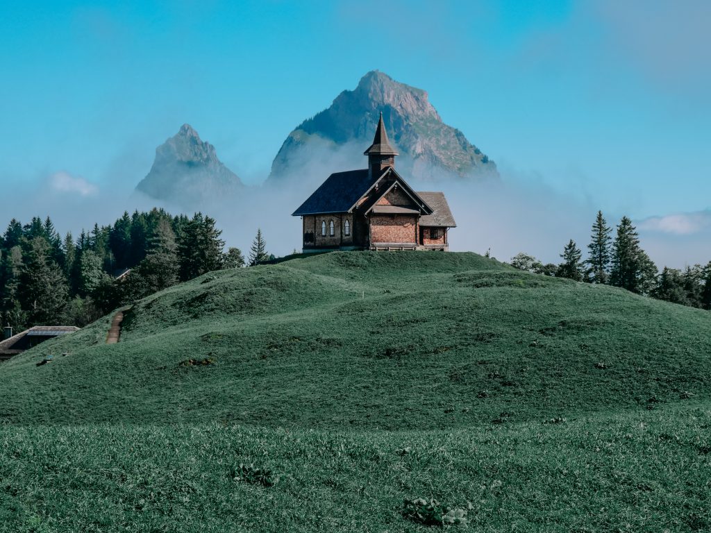 Eglise lors de de notre Road trip en Suisse