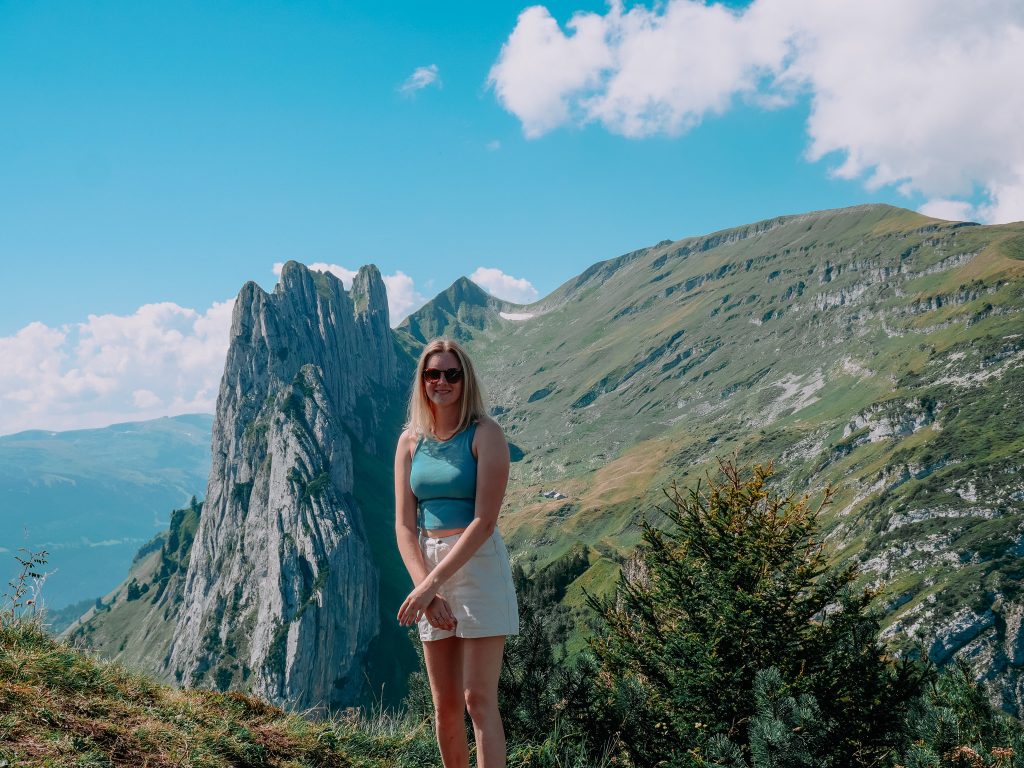 Saxer Lucker lors de de notre Road trip en Suisse