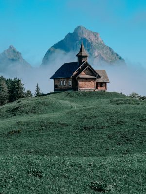 Eglise lors de de notre Road trip en Suisse